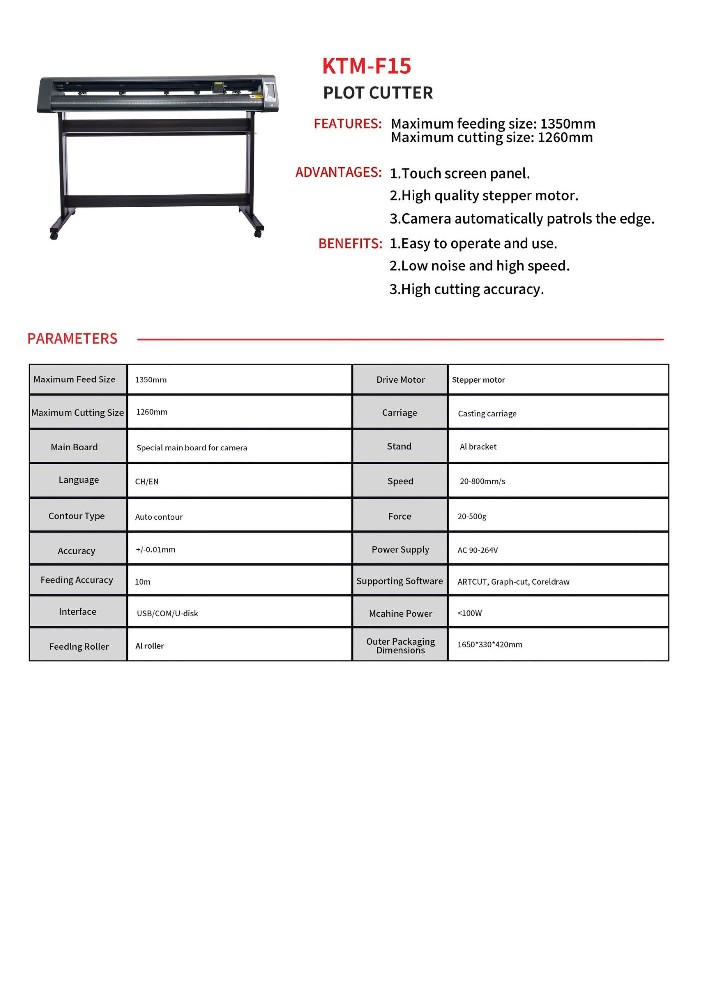 Cutting Plotter KTM-F15