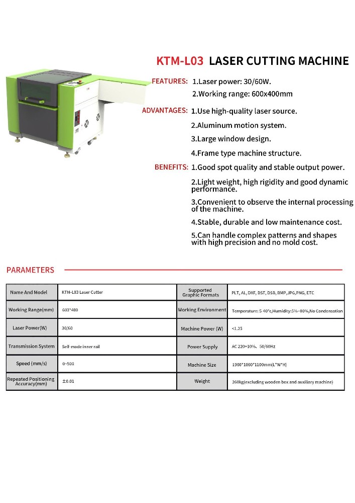 Laser Cutting KTM-L03